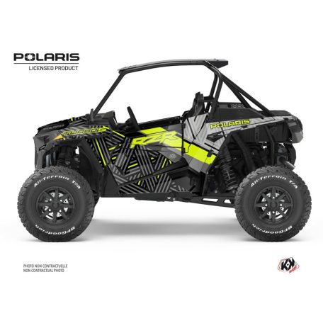 Karosszéria védő dekor matrica készlet  SSV POLARIS Epik Sárga Széria