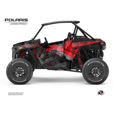 Karosszéria védő dekor matrica készlet  SSV POLARIS Epik Fekete Széria