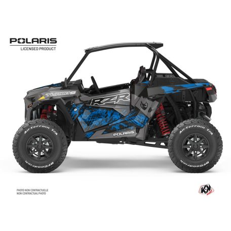 Karosszéria védő dekor matrica készlet  SSV POLARIS Chaser Kék Széria