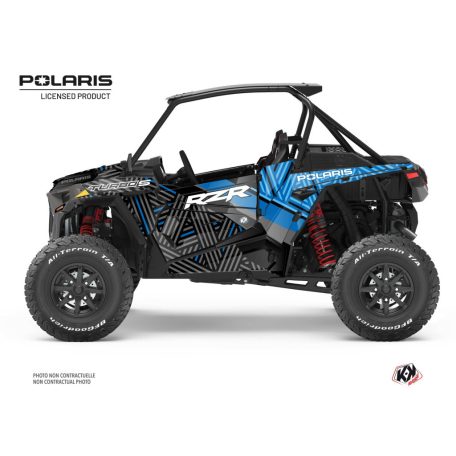 Karosszéria védő dekor matrica készlet  SSV POLARIS Epik Kék Széria