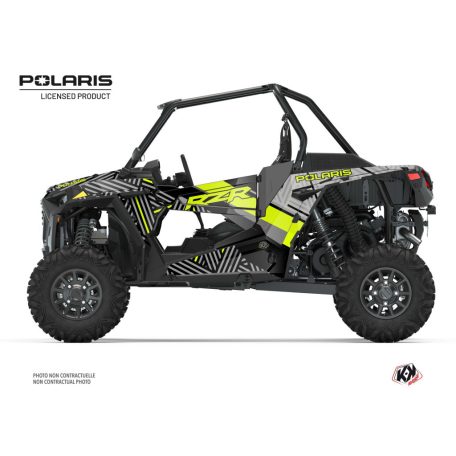 Karosszéria védő dekor matrica készlet  SSV POLARIS Epik Sárga Széria