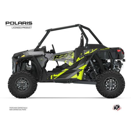 Karosszéria védő dekor matrica készlet  SSV POLARIS Stun Sárga Széria