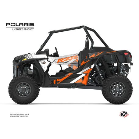 Karosszéria védő dekor matrica készlet  SSV POLARIS Stun Fehér Széria