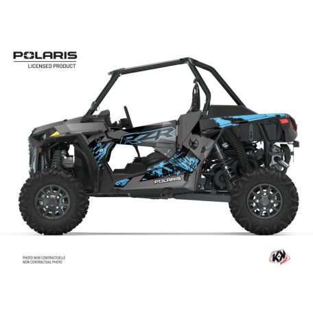 Karosszéria védő dekor matrica készlet  SSV POLARIS Chaser Kék Széria