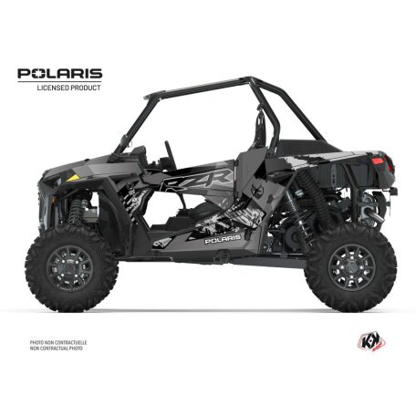 Karosszéria védő dekor matrica készlet  SSV POLARIS Chaser Fekete Széria