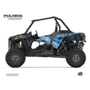   Karosszéria védő dekor matrica készlet  SSV POLARIS Epik Kék Széria
