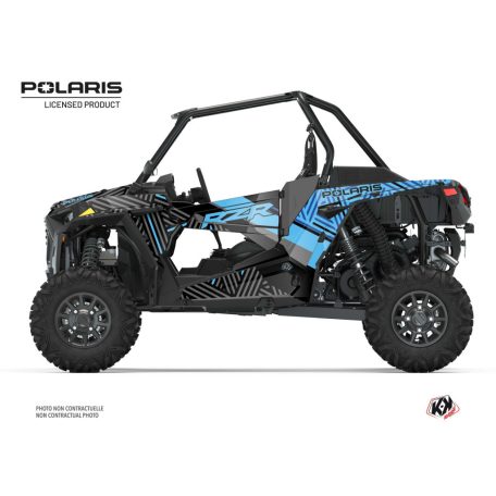 Karosszéria védő dekor matrica készlet  SSV POLARIS Epik Kék Széria