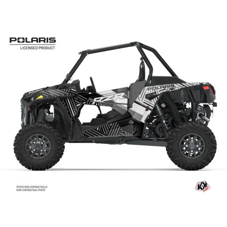 Karosszéria védő dekor matrica készlet  SSV POLARIS Epik Szürke Széria