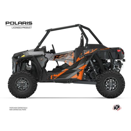 Karosszéria védő dekor matrica készlet  SSV POLARIS Stun Narancsszínű Széria