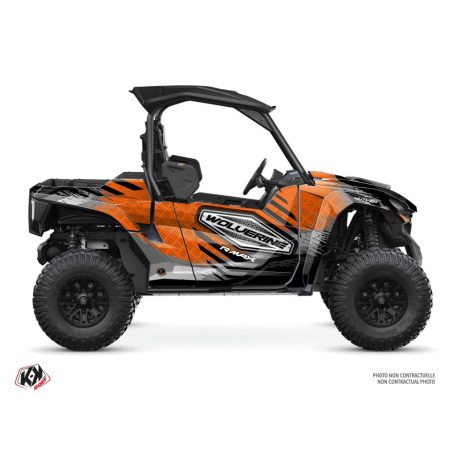 Karosszéria védő dekor matrica készlet  SSV YAMAHA Sturdy Narancsszínű Széria