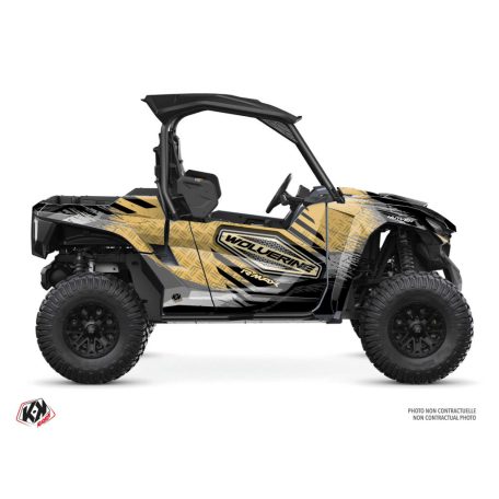 Karosszéria védő dekor matrica készlet  SSV YAMAHA Sturdy Homokszínű Széria