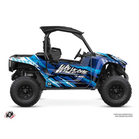 Karosszéria védő dekor matrica készlet  SSV YAMAHA Wilder Kék Széria