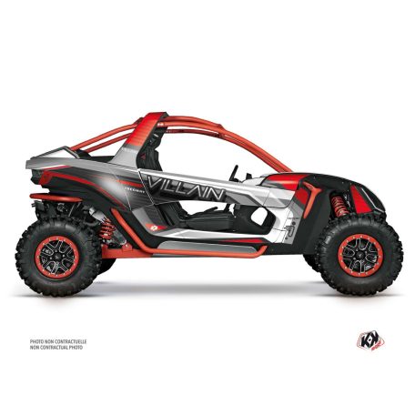 Karosszéria védő dekor matrica készlet  SSV SEGWAY Sharp Szürke Széria