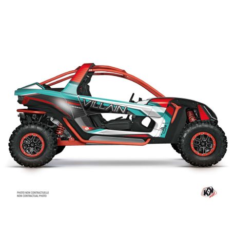 Karosszéria védő dekor matrica készlet  SSV SEGWAY Sharp Türkiz Széria