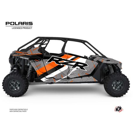 Karosszéria védő dekor matrica készlet  SSV POLARIS Epik Szürke Széria
