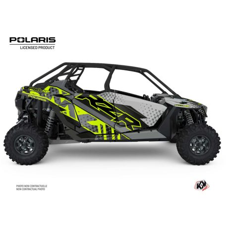 Karosszéria védő dekor matrica készlet  SSV POLARIS Stun Sárga Széria