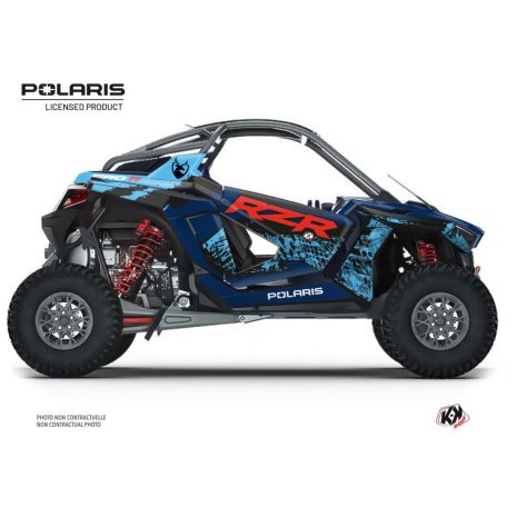 Karosszéria védő dekor matrica készlet  SSV POLARIS Chaser Kék Széria