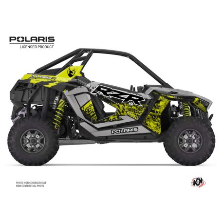 Karosszéria védő dekor matrica készlet  SSV POLARIS Chaser Sárga Széria