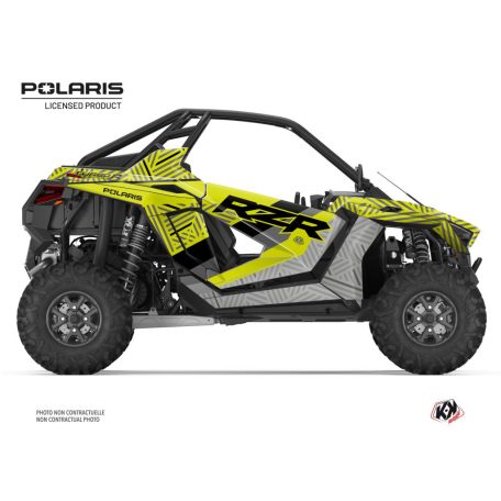 Karosszéria védő dekor matrica készlet  SSV POLARIS Epik Sárga Széria