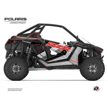 Karosszéria védő dekor matrica készlet  SSV POLARIS Epik Fekete Széria