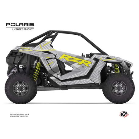 Karosszéria védő dekor matrica készlet  SSV POLARIS Epik Szürke Széria