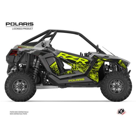 Karosszéria védő dekor matrica készlet  SSV POLARIS Chaser Sárga Széria