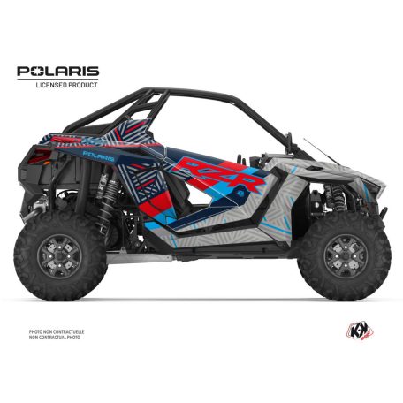 Karosszéria védő dekor matrica készlet  SSV POLARIS Epik Piros Széria