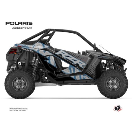 Karosszéria védő dekor matrica készlet  SSV POLARIS Stun Kék Széria