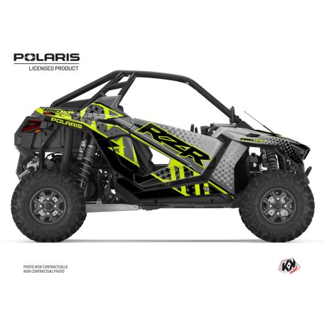 Karosszéria védő dekor matrica készlet  SSV POLARIS Stun Sárga Széria