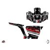   Karosszéria védő dekor matrica készlet  SSV POLARIS Force Piros Széria