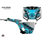 Karosszéria védő dekor matrica készlet  SSV POLARIS Stun Kék Széria