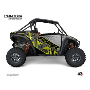   Karosszéria védő dekor matrica készlet  SSV POLARIS Stun Zöld/Neon Széria