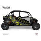 Karosszéria védő dekor matrica készlet  SSV POLARIS Stun Zöld/Neon Széria