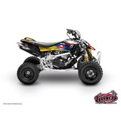   Karosszéria védő dekor matrica készlet Quad CAN-AM Replica jérémie warnia 2012 Széria