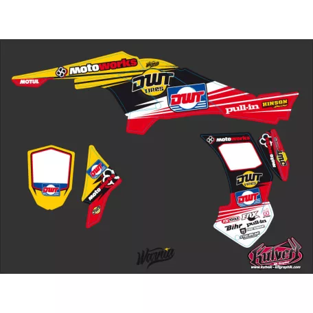 Karosszéria védő dekor matrica készlet Quad CAN-AM Replica jérémie warnia 2013 Széria