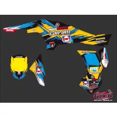   Karosszéria védő dekor matrica készlet Quad CAN-AM Replica jérémie warnia le touquet Széria