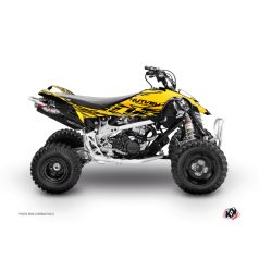   Karosszéria védő dekor matrica készlet Quad CAN-AM Eraser Sárga Széria