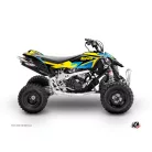 Karosszéria védő dekor matrica készlet Quad CAN-AM Stage Sárga/Kék Széria