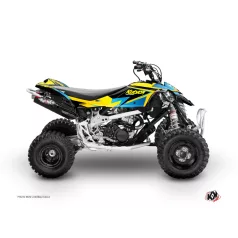   Karosszéria védő dekor matrica készlet Quad CAN-AM Stage Sárga/Kék Széria