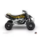 Karosszéria védő dekor matrica készlet Quad CAN-AM Eraser Sárga/Fekete Széria