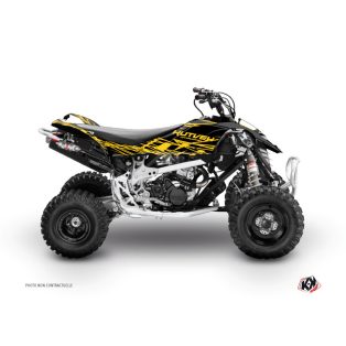   Karosszéria védő dekor matrica készlet Quad CAN-AM Eraser Sárga/Fekete Széria