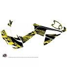 Karosszéria védő dekor matrica készlet Quad CAN-AM Eraser fluo Sárga Széria