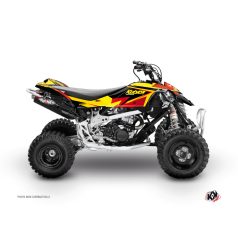   Karosszéria védő dekor matrica készlet Quad CAN-AM Stage Sárga/Piros Széria