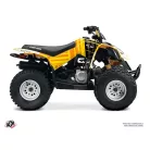 Karosszéria védő dekor matrica készlet Quad CAN-AM Kinetik Sárga Széria