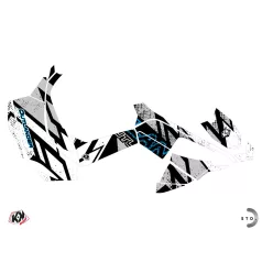   Karosszéria védő dekor matrica készlet Quad CAN-AM Kraft Fehér Széria