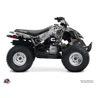 Karosszéria védő dekor matrica készlet Quad CAN-AM Leaf Fehér Széria