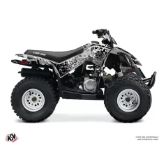   Karosszéria védő dekor matrica készlet Quad CAN-AM Leaf Fehér Széria