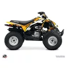 Karosszéria védő dekor matrica készlet Quad CAN-AM Spear Sárga Széria