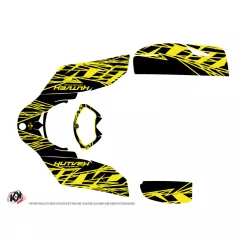   Karosszéria védő dekor matrica készlet Quad CAN-AM Eraser fluo Sárga Széria