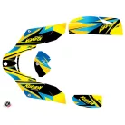 Karosszéria védő dekor matrica készlet Quad CAN-AM Stage Sárga/Kék Széria